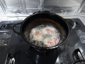 豚肉の素揚げレシピ